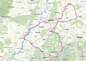 [Translate to Englisch:] Genuss-Radtour Brauereien und Bierkultur: Baden-Etappe (ca. 180 km)